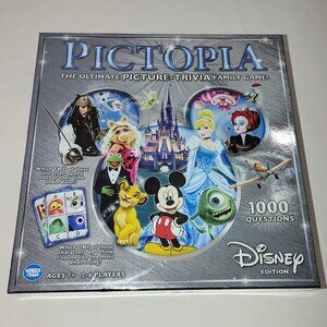 PICTOPIA: DISNEY EDITION Board Game PICTURE TRIVIA NEW & SEALED